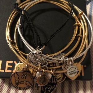 Alex and Ani Bracelet Bundle.
